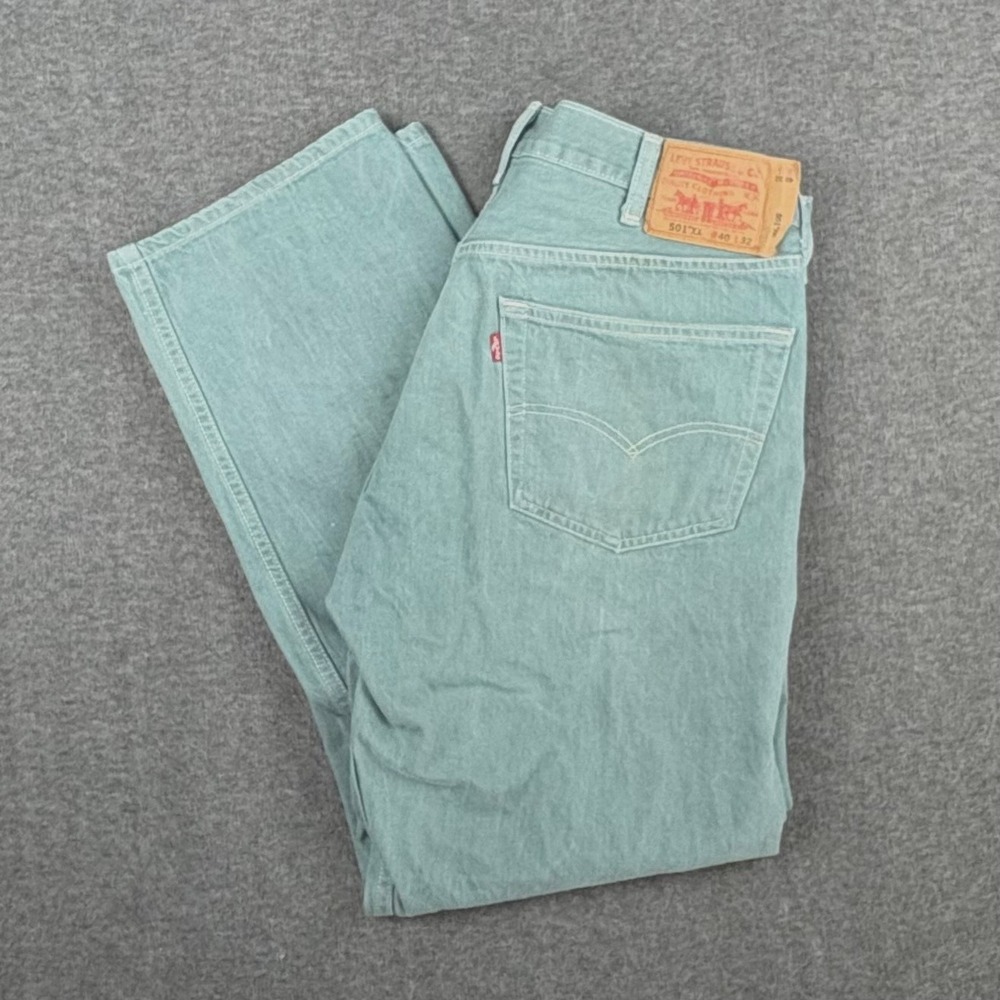 Levi's 501XX Button Fly Jeans Men‎ 40x32 (fits 36x28) Vintage Style LS&Co Rivets